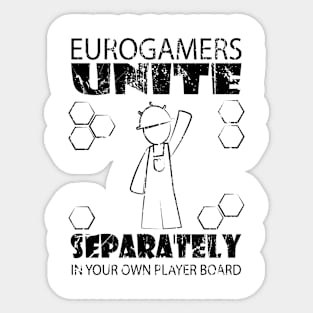 Euro Boardgamers Unite II Sticker